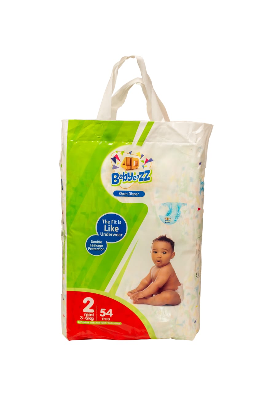 Babyeezz Diaper Size 2 (54 Pcs)