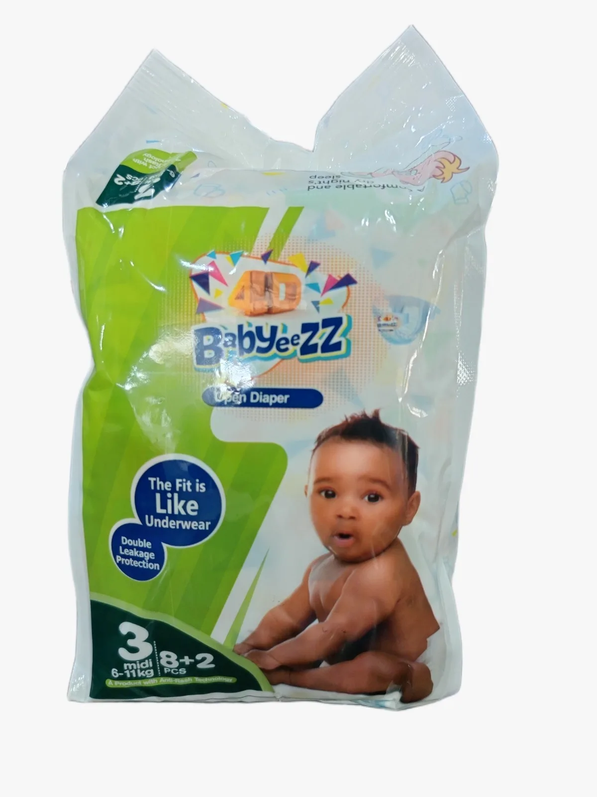 Babyeezz Diaper Size 3 — Front