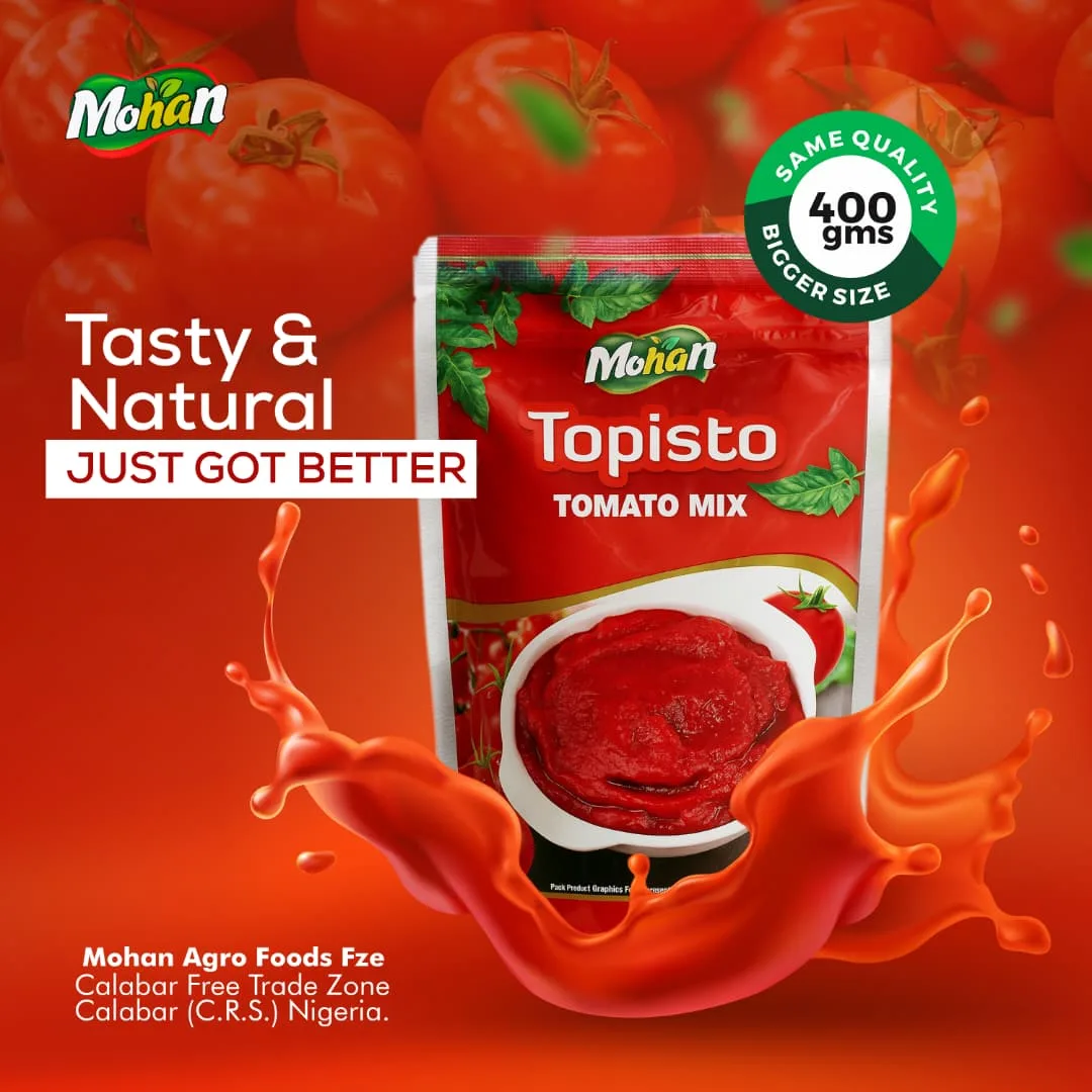 Topisto Tomato Mix — Tasty & Natural (400g)